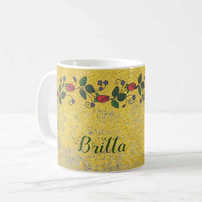 Goldener Becher Kaffemugg (Framsida vänster)