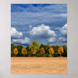 Goldener Herbst Poster