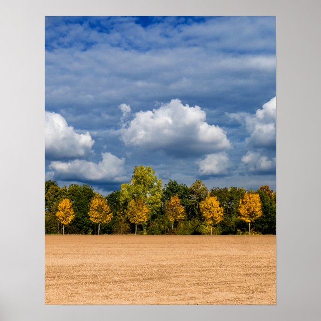 Goldener Herbst Poster (Framsidan)