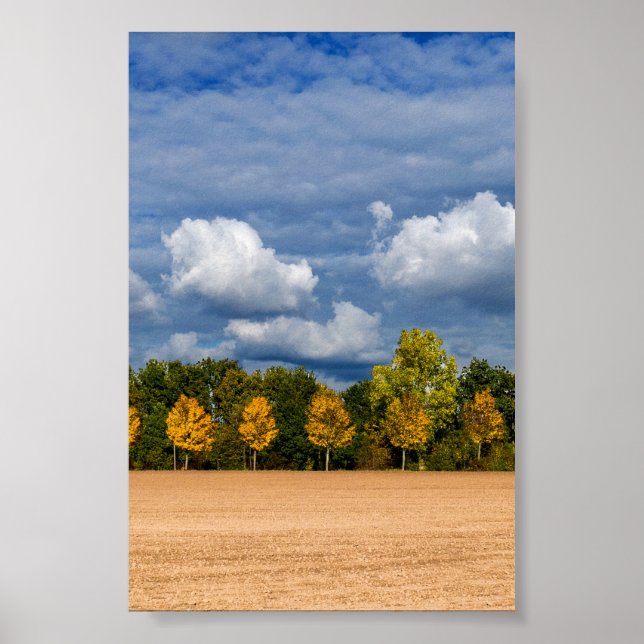 Goldener Herbst Poster (Framsidan)