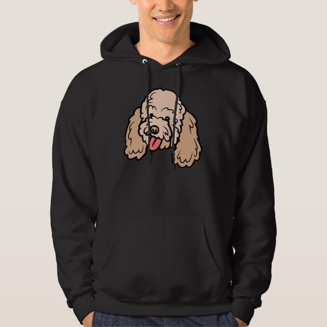Goldenes Labradoodle Hoodie (Framsida)