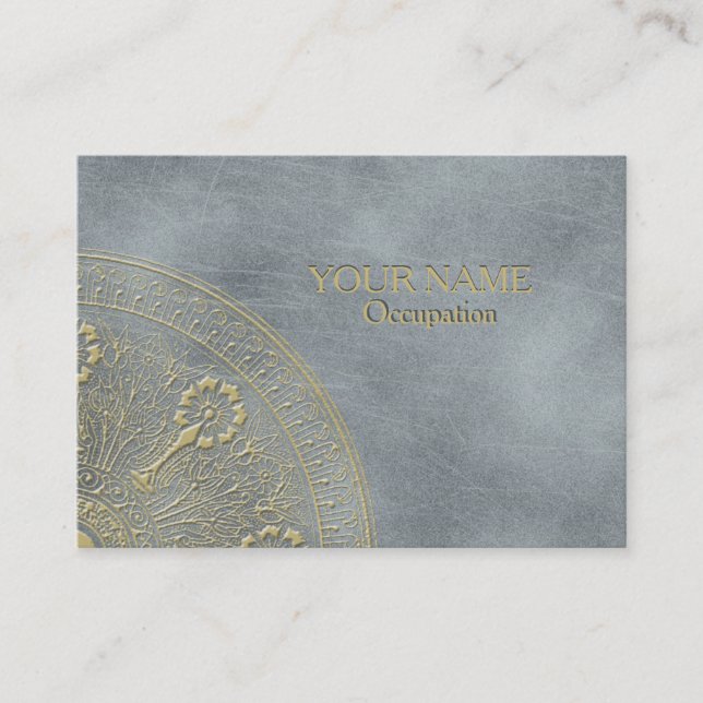 GoldenGrunge - Affärskort Visitkort (Framsida)