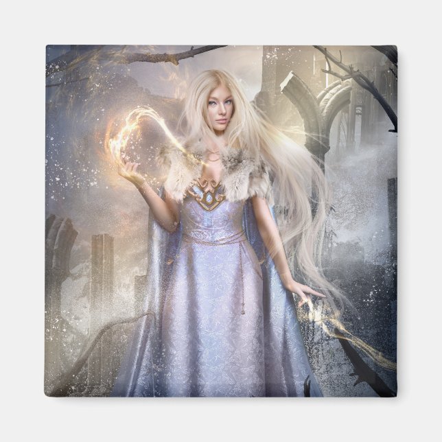 Goldenmark Epic Fantasy Art Fridge Magnet (Framsidan)