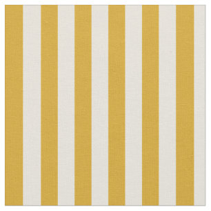 Goldenrod & Beige Färgad Linjer Tyg