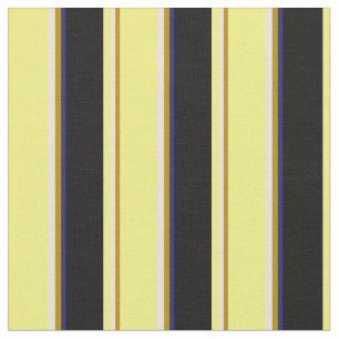 Goldenrod, Bisque, Gult, Black & Midnight Blue Tyg