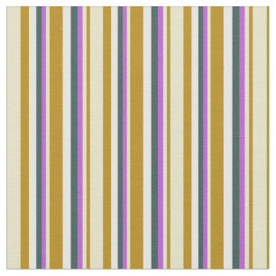 Goldenrod, Blek Goldenrod, orkidé, Grått & White Tyg