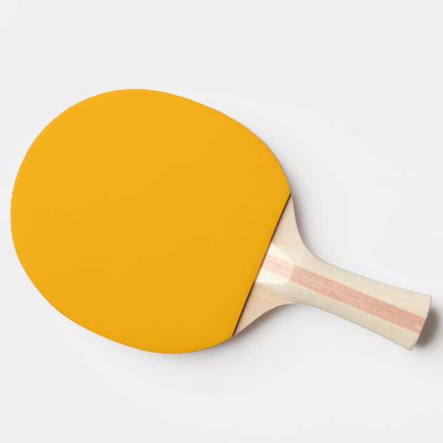 Goldenrod Gult Höstfällning Färg Pingisracket (Sidan)