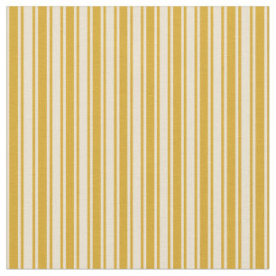 Goldenrod och Beige Mönster Tyg