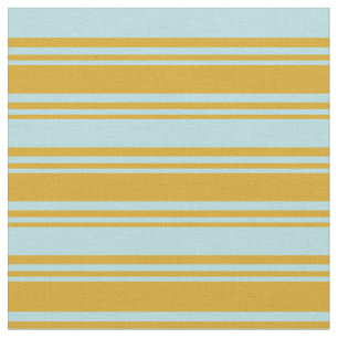 Goldenrod och Powder Blue Mönster Tyg