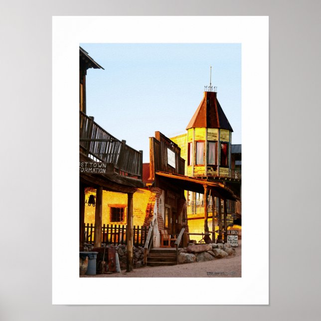 Goldfield-Gammala västern - Brothel Poster (Framsidan)