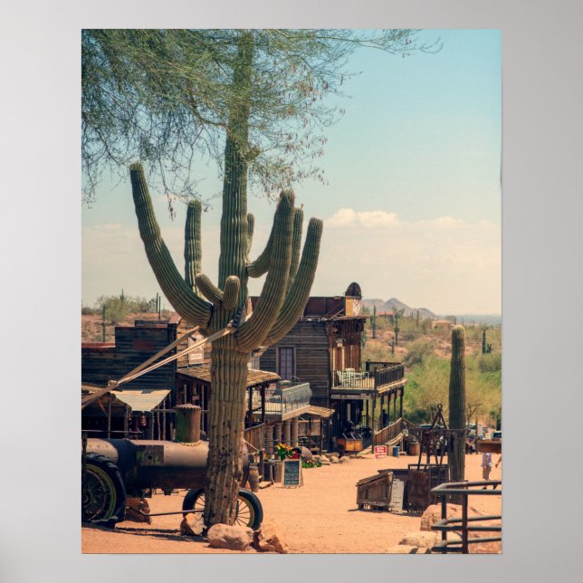 Goldfield Ghost Town Poster (Framsidan)