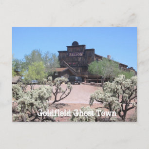 Goldfield Ghost Town Saloon Vykort