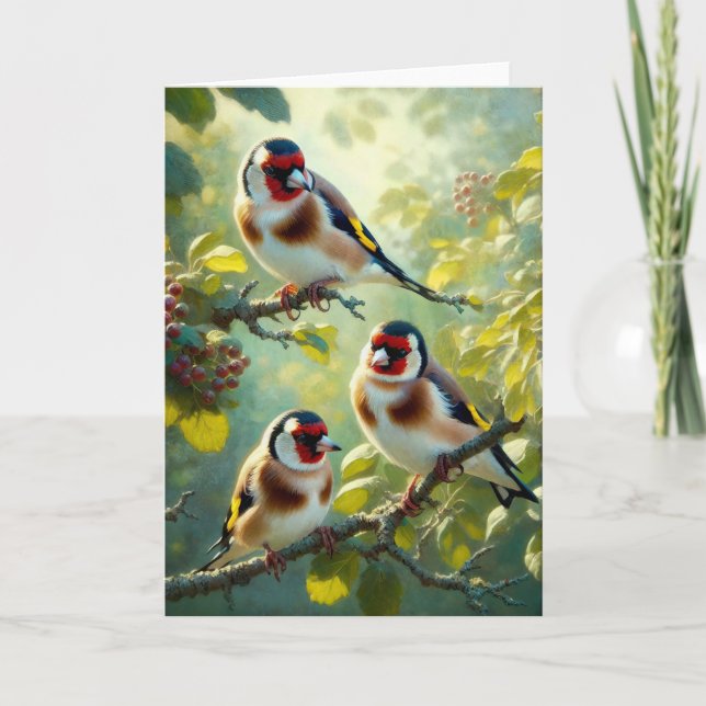 Goldfinch 1 kort (Framsida)