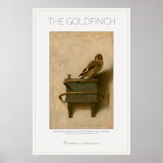 Goldfinch 24x36 Large Art Poster