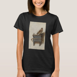Goldfinch av Carel Fabritius Bird Painting Fin T Shirt