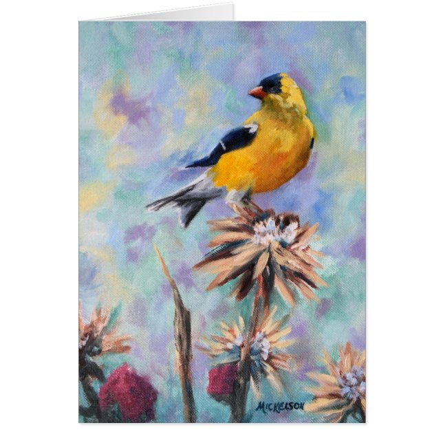 Goldfinch Fine Art OBS Kort (Framsidan)