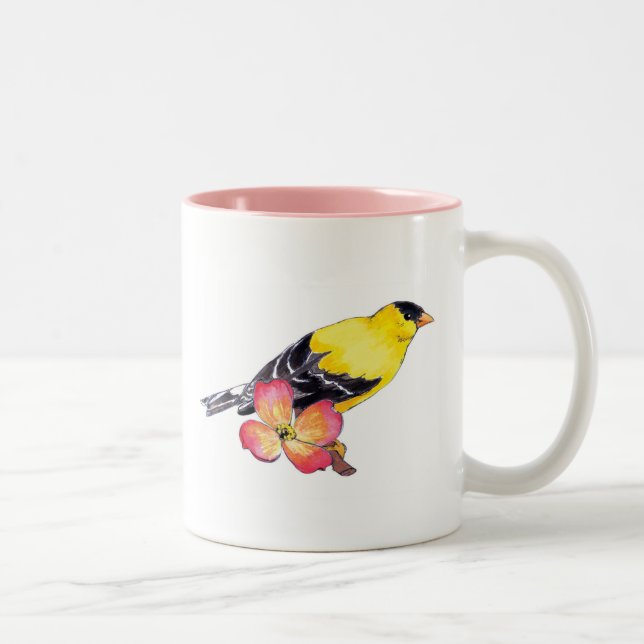Goldfinch-kaffe Mugg (Höger)