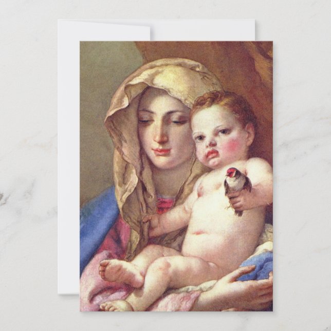 Goldfinch-madonna (Framsida)
