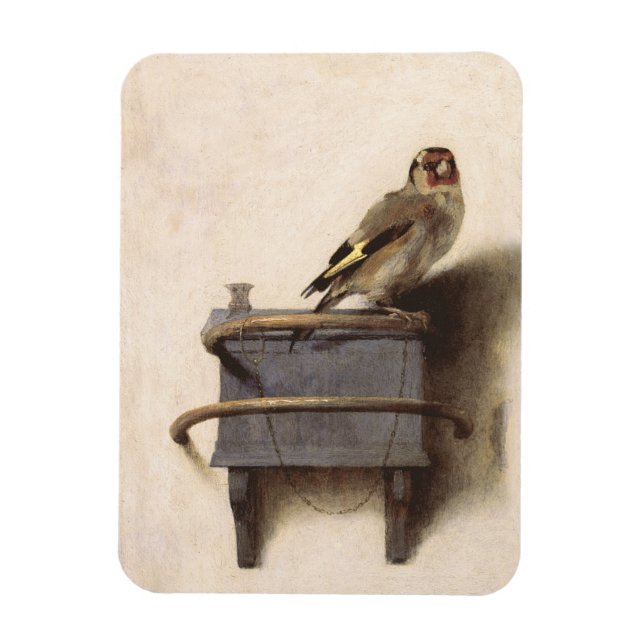 Goldfinch Magnet (Vertikal)