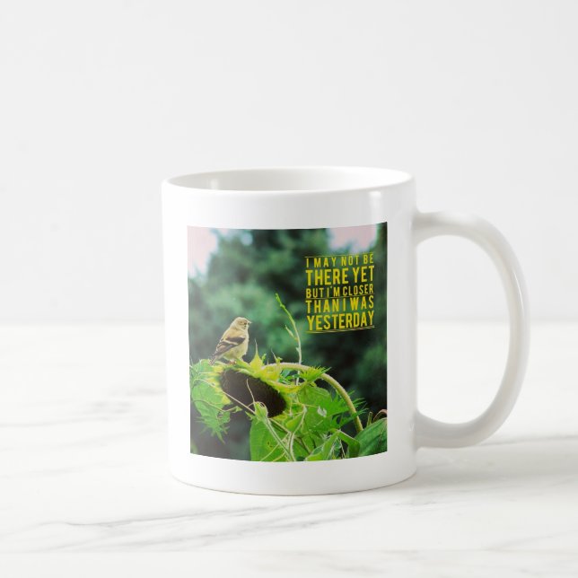 Goldfinch närmare än jag var i går kaffemugg (Höger)
