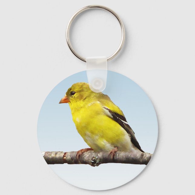 Goldfinch Nyckelring (Framsida)