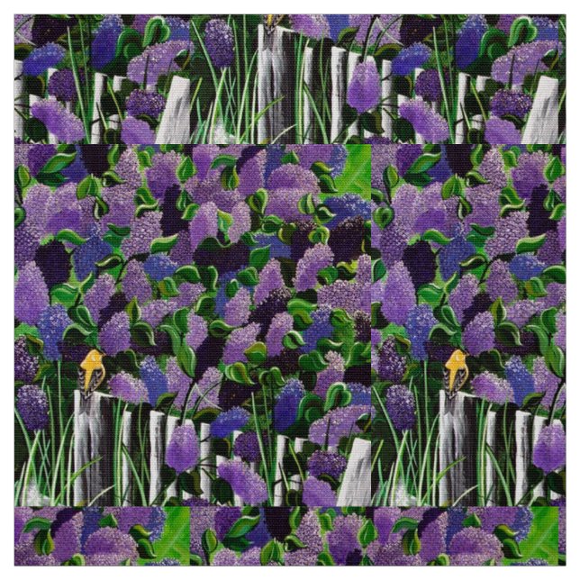 Goldfinch och Lilacs Fabric Tyg (Provkarta)