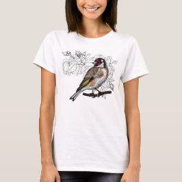 Goldfinch och ro t shirt