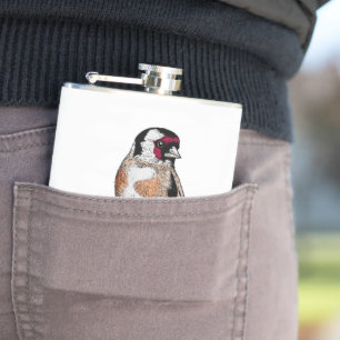 Goldfinch teckning fickplunta