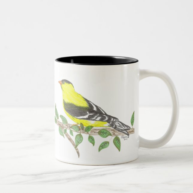 Goldfinch Two-Tone Mugg (Höger)
