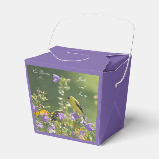 Goldfinch Vår Garden Wedding Wedding Presentaskar