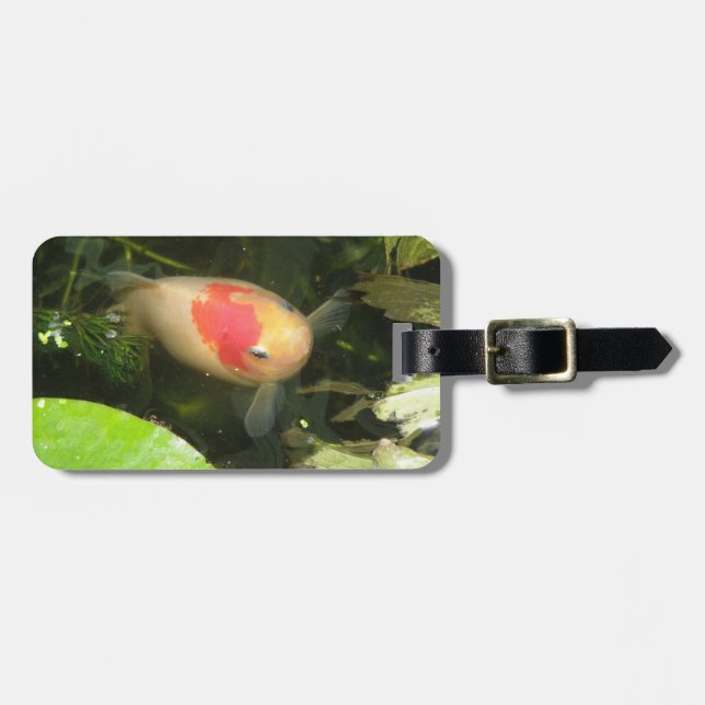 Goldfish Anpassningsbar Luggage Tag Bagagebricka (Horisontell Framsida)