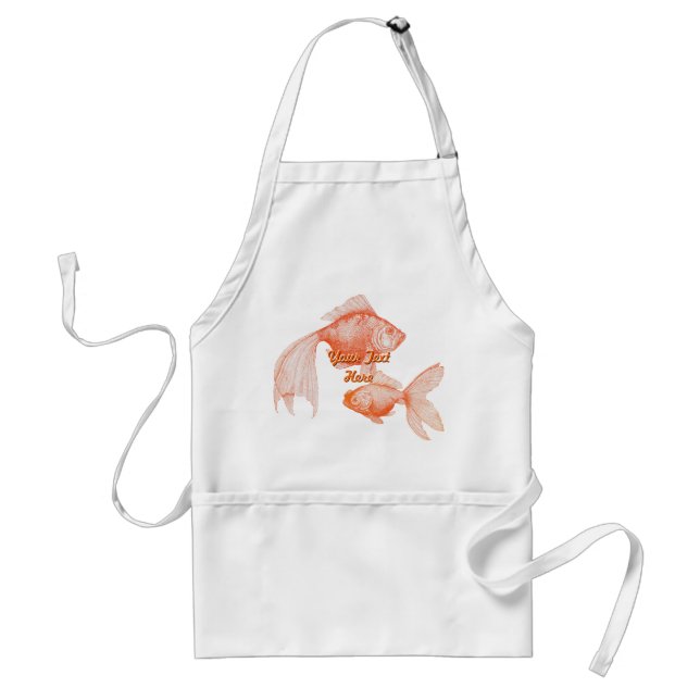 Goldfish Apron Förkläde (Framsidan)