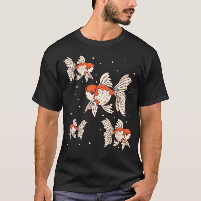 Goldfish Aquarium Fish Älskare Goldfish T Shirt (Framsida)