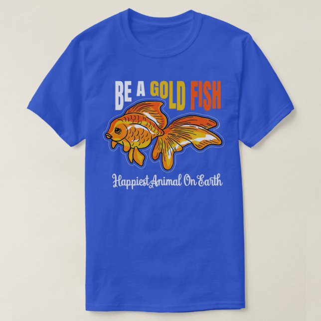Goldfish Aquarium Fish Carp Fish T Shirt (Design framsida)
