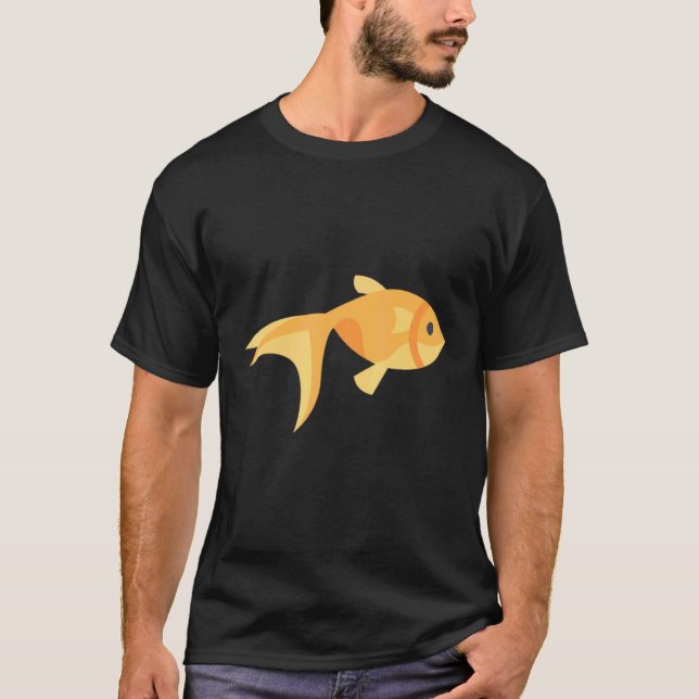 Goldfish Artistic Fish Koi Carp 1 T Shirt (Framsida)