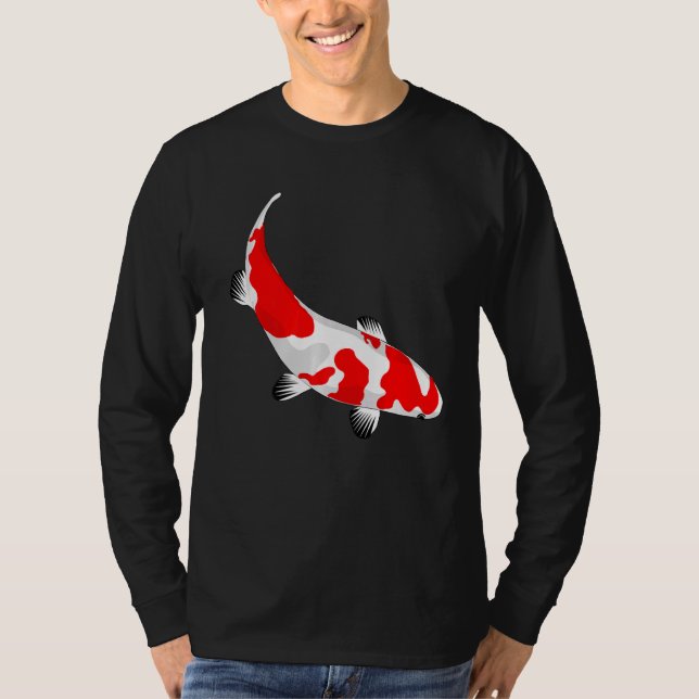 Goldfish Artistic Fish Koi Carp T Shirt (Framsida)