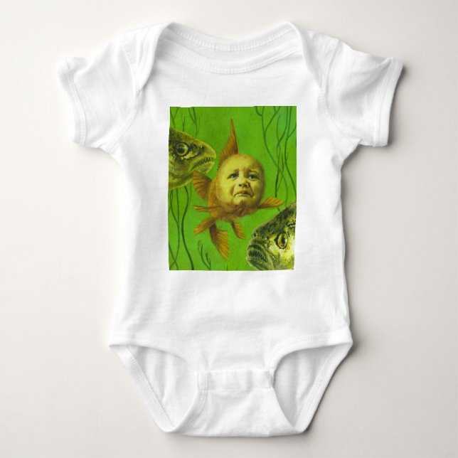 Goldfish Baby Mutant Design Tee (Framsida)