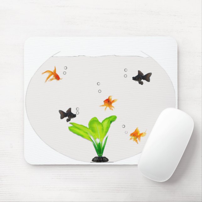 Goldfish Bowl Mousepad Musmatta (Med mus)