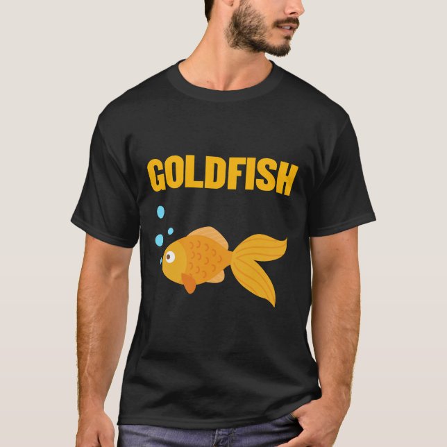 Goldfish Cute T Shirt (Framsida)