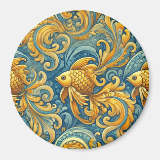 Goldfish, design magnet