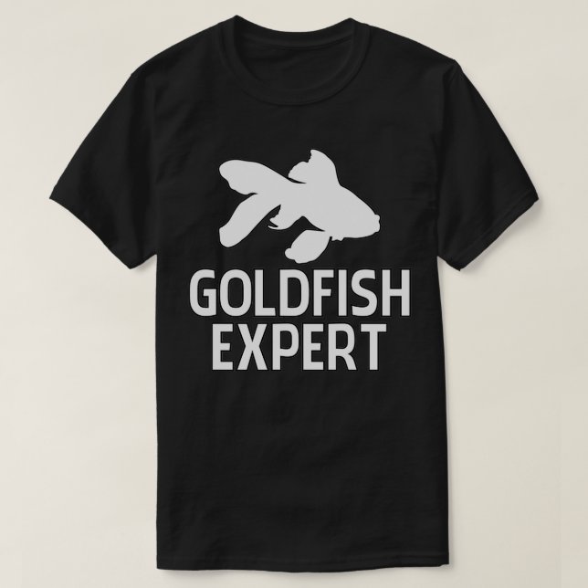 Goldfish Expert T Shirt (Design framsida)