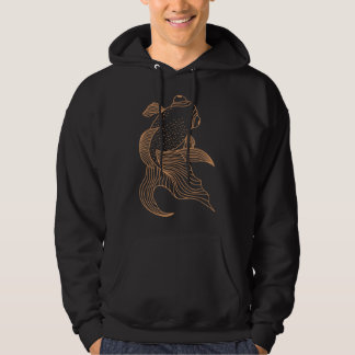 Goldfish Freshwater Fish Aquarist Hobby Aquarium F Hoodie