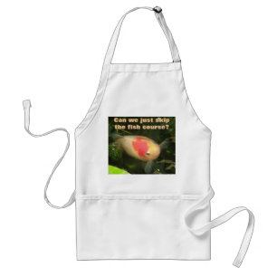 Goldfish Funny Cooking Apron Förkläde