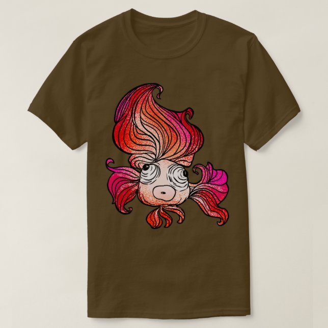 Goldfish II Classic TShirt T Shirt (Design framsida)