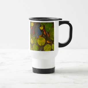 Goldfish Koi Pond Vatten Lilies Resemugg