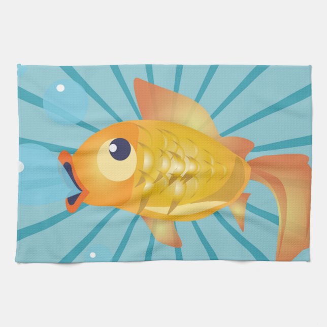 GOLDFISH KÖKSHANDDUK (Horisontell)