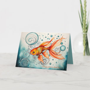 Goldfish kommer bra kort