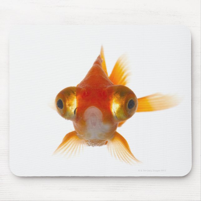Goldfish med Big öga 2 Musmatta (Framsidan)