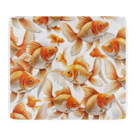 Goldfish Mönster och Fleece Blanket