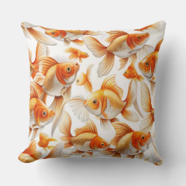 Goldfish Mönster och Fleece Blanket Kudde